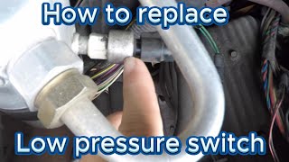 How to Replace Low Pressure Switch on 1990 GMC Truck