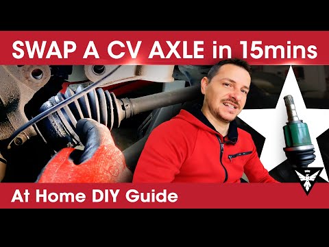 Replacing a Subaru CV Axle Shaft in 15 minutes - 08-14 WRX / STi