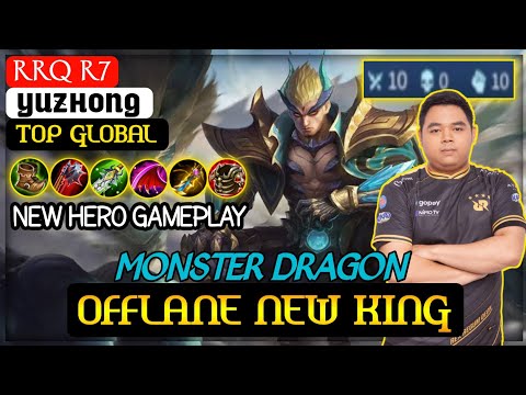 GAMEPLAY NEW HERO YU ZHONG || (RRQ R7) DEADLY GAME || MOBILE LEGENDS