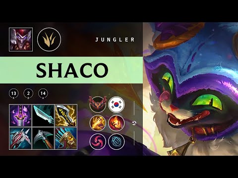 Shaco Jungle vs Sylas - KR Grandmaster Patch 25.23