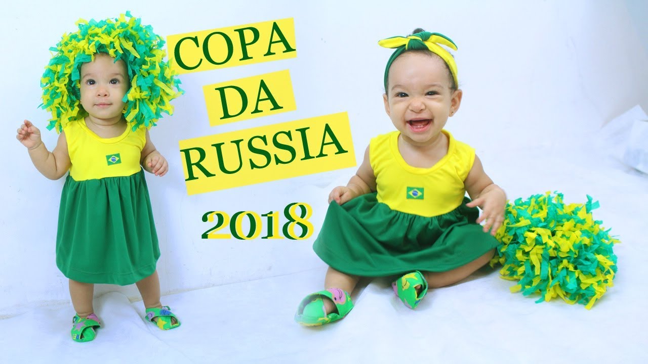 CONJUNTO INFANTIL PARA COPA DA RUSSIA 2018
