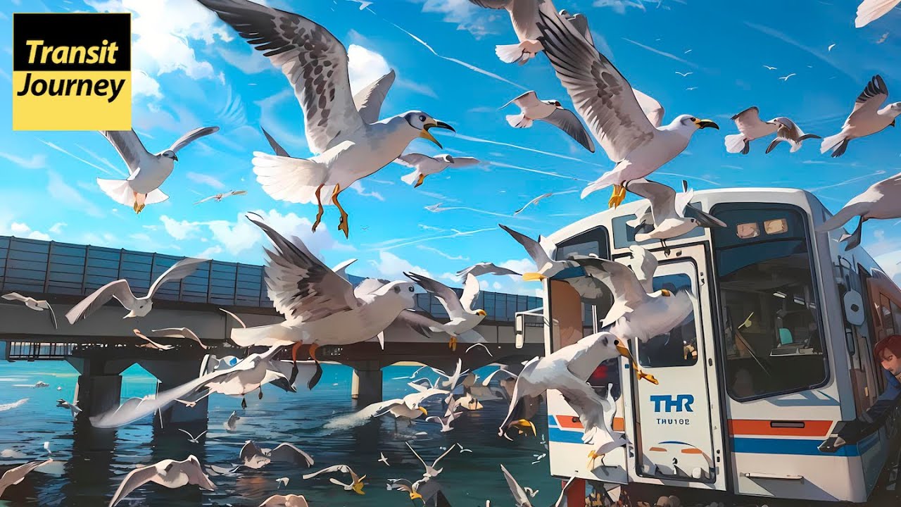 Japan's Amazing Train Station in Seagulls' Paradise