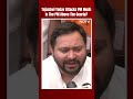 Tejashwi Yadav Responds To Pm Modi’s ‘jail Threat: “Wants To Send Jail Who Speaks Of Employment” - Video