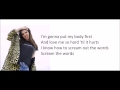 Hailee Steinfeld - Love Myself (lyrics)