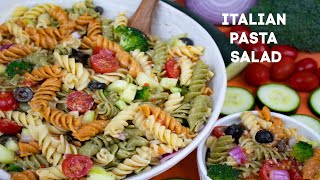 How To Make Zesty Italian Dressing Pasta Salad: Classic Italian Pasta Salad Recipe