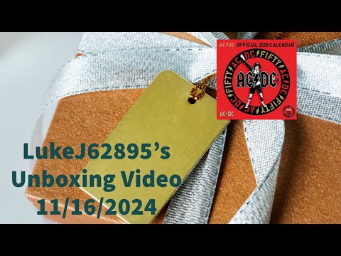 LukeJ62895's Unboxing Video - 11/16/2024