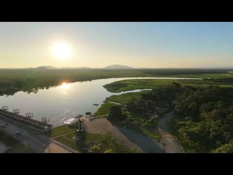 Voo - Porto do Ribeira - Iguape/SP - #PrincesaDoLitoral - DJI NEO 2 / GOGGLES 3 MOTION 3.