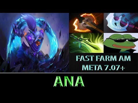 ana [Anti-Mage] Fast Farm Specialist ► Dota 2 7.07