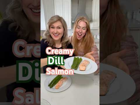 Salmon with Lemon Dill Sauce