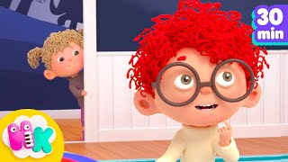 Hide and Seek Song for Kids 🙈🤣 | HeyKids Nursery Rhymes