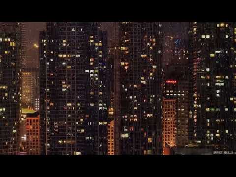 New York City Showers At Night - Relax With The Sound Of Rain On A Soft Bed 😴 #rainforsleeping