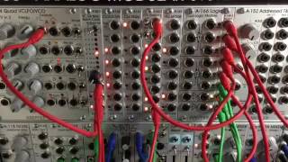 Video thumbnail for Doepfer A-160-5 VC Clock Multiplier etc. by 京浜マテリアル - Keihin Material
