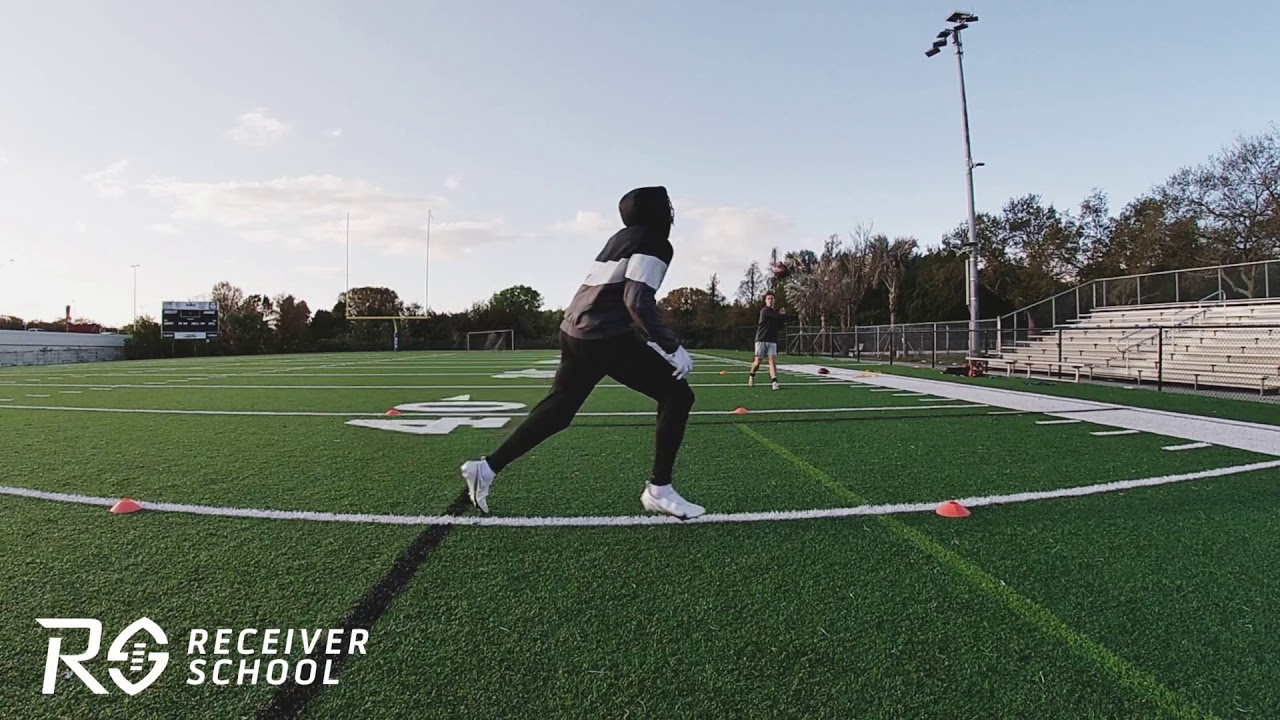 Wide Receiver Square Cut Drill
