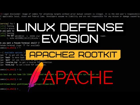 Linux Defense Evasion - Apache2 Rootkit