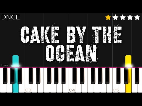 DNCE - Cake By The Ocean | EASY Piano Tutorial