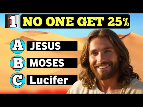 10 domande bibliche estremamente difficili a cui solo gli esperti possono rispondere - Parte 13 #...