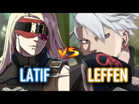 【GGST】Latif( Zato -1 ) vs Leffen ( Chipp ) High level matches【Guilty Gear Strive】