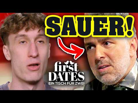 "NOT LIKE THAT!" Roland Trettl INSURES a guest! First Dates