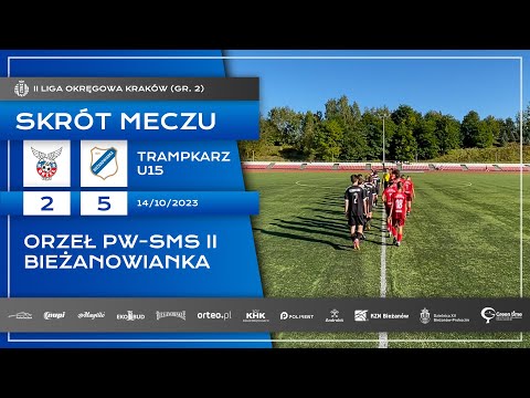 SKRÓT MECZU | Orzeł Piaski Wielkie II 2:5 Bieżanowianka | TRAMPKARZ U15