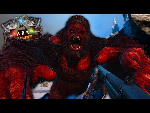 ¡EL MEGAPITHECUS ALFA METE EN APUROS A MIS ACROCANTOSAURIOS! - ARK: SVARTALFHEIM #16
