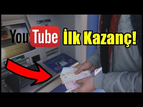 YOUTUBE KAZANCIMI BANKADAN ÇEKİYORUM
