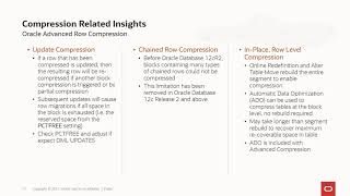 Compression Usage Insights - Getting the Best Out of Oracle Compression by Gregg Christmann