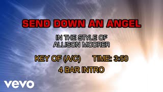 Allison Moorer - Send Down An Angel (Karaoke)