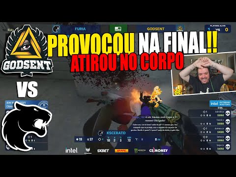 A GRANDE FINAL!! FURIA vs GODSENT - IEM Winter 2021 | CSGO Melhores Momentos
