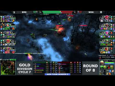 HTS3 Gold Cycle 7 Ro8 WoG vs. BMG Game 2