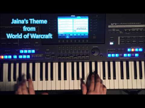 Jaina's Theme - Live on a Yamaha Tyros 4