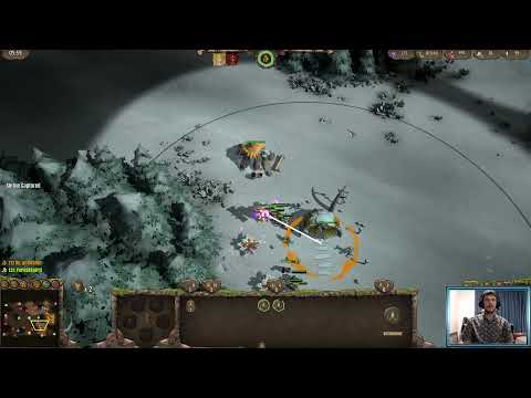 War Party! Great Indie RTS! Ice Lake - Necro vs Wild