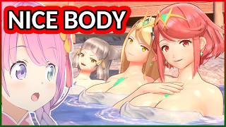 Luna’s Reaction to the Hot Spring Scene, Poppi's Transformation & Zeke Being an Idiot | Xenoblade 2