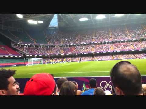 Brazil 3 vs 2 Egypt - Olympics 2012   26/7/12