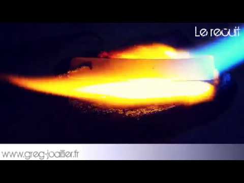 Fabrication d'une alliance ruban