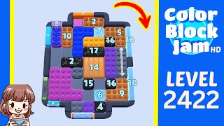 วิธีแก้ด่าน 2422 ของ Color Block Jam