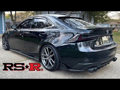 Building My Lexus IS300 / Ep 8 / #RSR Super Down Springs