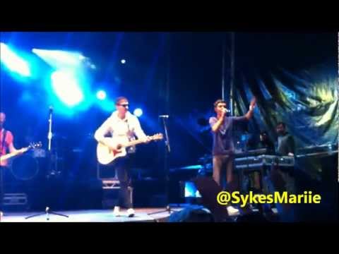 The Wanted : Iris ( Nathan's ending solo ) and Gold Forever / Big Gig in Jersey : 21/07/12