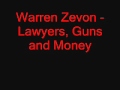 Warren Zevon Lawyers, Guns and Money studio ...