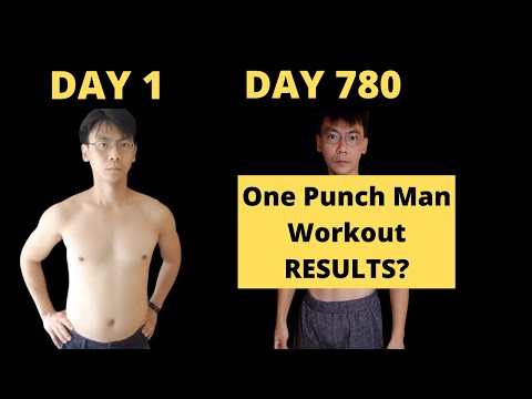 I did One Punch Man Workout for 780 Days- RESULTS!How to Get Started|Body Transformation