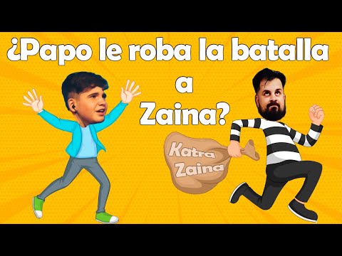¿Papo le roba la batalla a Zaina?