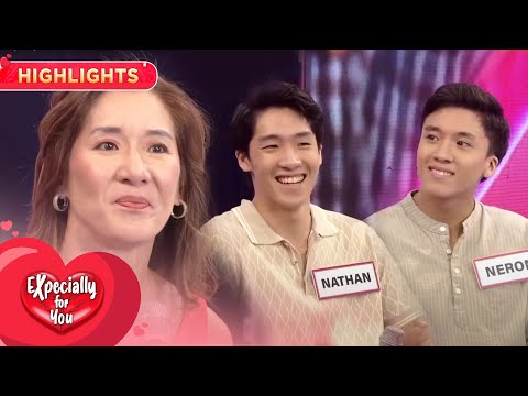 Mommy Rhina supports her children Nathan and Neron It's Showtime Expecially For You