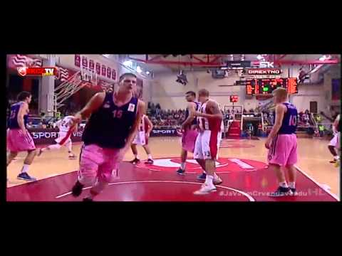 Crvena zvezda Telekom : Mega Vizura 93:77 | Highlights [4. kolo ABA lige | 19.10.2014.]