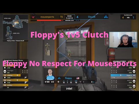 Floppy 1v5 - Floppy Deleting Mousesports From The Server