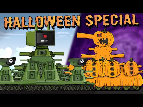 TV man KV 44 vs HALL 44 - Cartoons about tanks