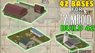 42 BASES For Project Zomboid BUILD 42!