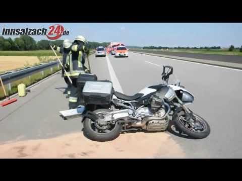 Mühldorf: Tödlicher Motorradunfall auf der A94