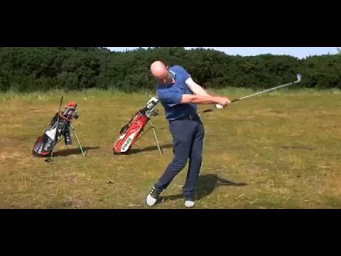 Toe down drill: Learn to release the club through impact