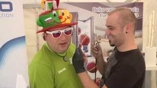 preview picture of video 'EuroBasket: Utrinki pred tekmo Slovenija - Italija'