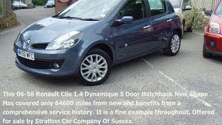 preview picture of video 'Renault Clio 1.4cc Dynamique £4000 [01825 713793]'