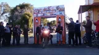 preview picture of video 'The Great Australian Ride 2014 - Send Off'